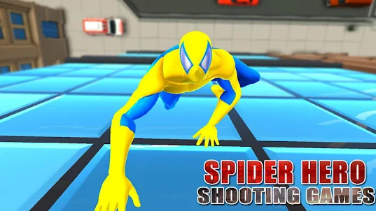 Spider Power: 蜘蛛网 遊 戲 射击手 動作