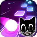 Cartoon cat - Hop round tiles edm rush 1.6 APK 下载