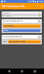 screenshot of WiFi File Explorer PRO