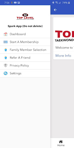 Top Level TKD Screen 3