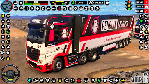 US Truck Driving 3D Truck Game Screen 2