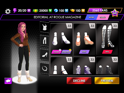 Fashion Fever - Dress Up, Styling and Supermodels 1.2.16 Screenshots 18