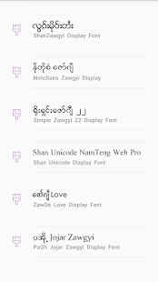 TTA SAM Myanmar Font 7 1 APK screenshots 5