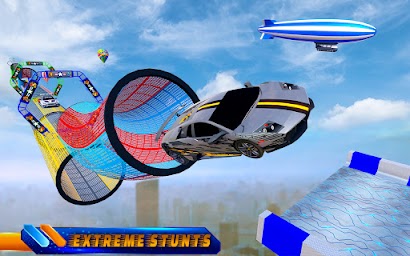 Water Slide Extreme Car Racing Stunts