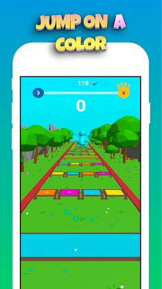 Buddy Color Jump 3D - Screenshot 2