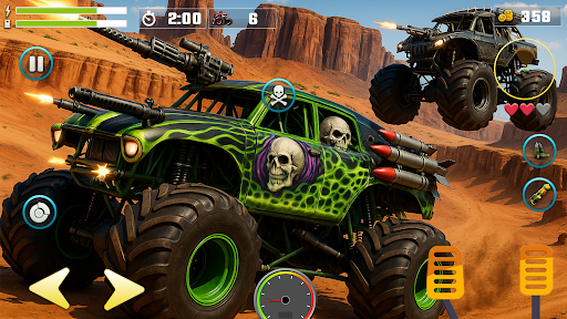 Monster Truck: Battle Game screenshot