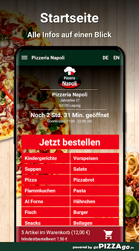 Pizzeria Napoli Leipzig Screen 2
