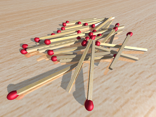 Pile Of Matchsticks