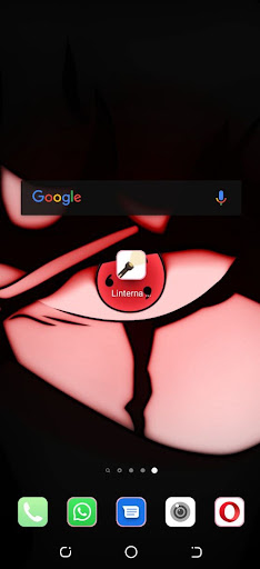 Android application Linterna Básica screenshort
