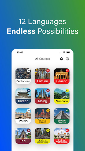 Android application Lingora: Language Learning screenshort