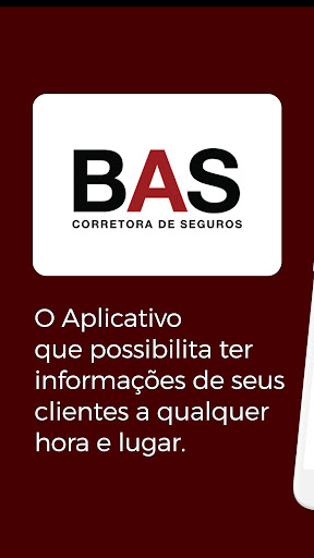 Android application BAS - Corretor screenshort