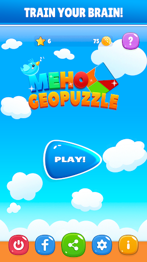 Android application Meho Tangram Puzzle screenshort