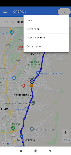 GPS PLUS PERU Screen 3