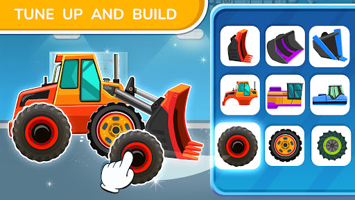 Puzzle Vehicles for Kids Mod MỞ KHÓA ALL