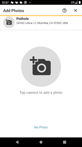 Screenshot of Murrieta Fix It