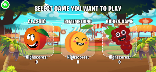 Puzzle: Cute Fruits Game Screen 2