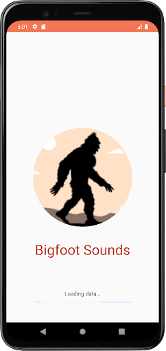 Android application Bigfoot Sounds screenshort