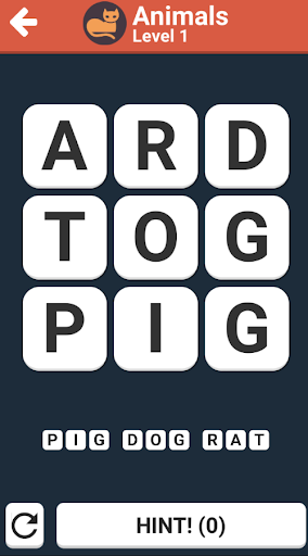 Word Link Anas Puzzle Screen 3