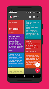 Scarlet Notes Pro لقطة شاشة