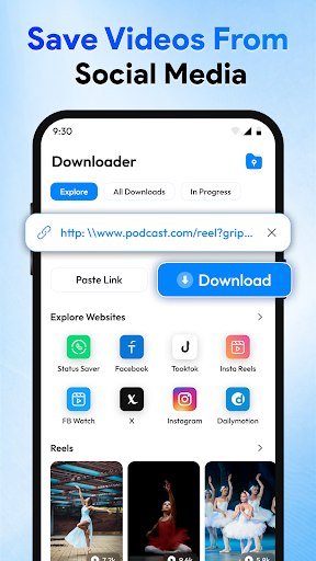 HD Video Player & Downloader ekran görüntüsü