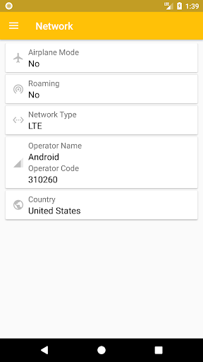 SIM Card Info Screen 3