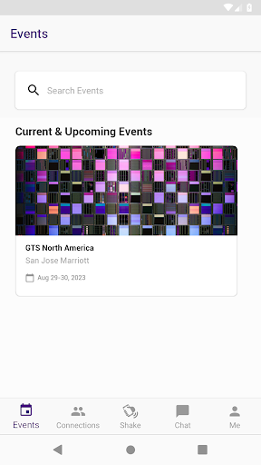 GF Events 2023 Screen 2