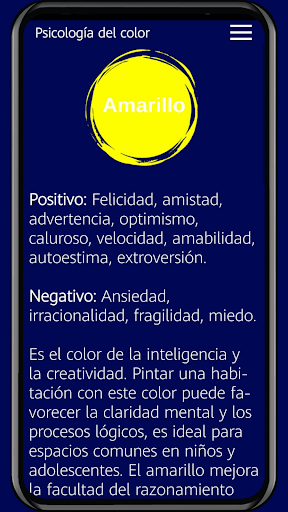 Psicología del color Screen 3