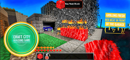 Craft City Building Game Screen 2