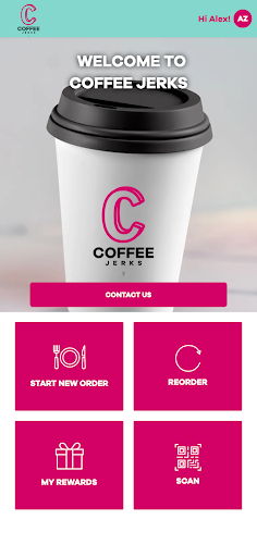 Android application Coffee Jerks screenshort