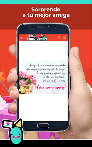 Felicitaciones de cumpleaños Screen 3