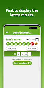 Enalotto results on sale