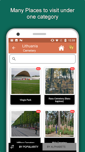Lithuania Travel & Explore, Of Screen 3