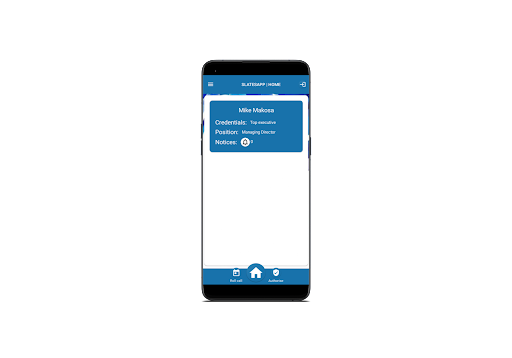Android application SlatesApp Security screenshort