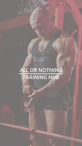 Android application AllOrNothing Training Hub screenshort