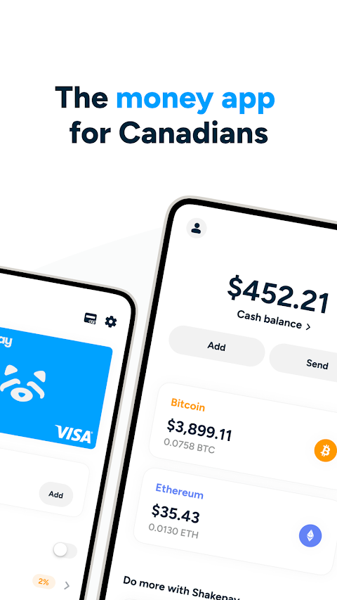 Shakepay: Buy Bitcoin Canadaのおすすめ画像1