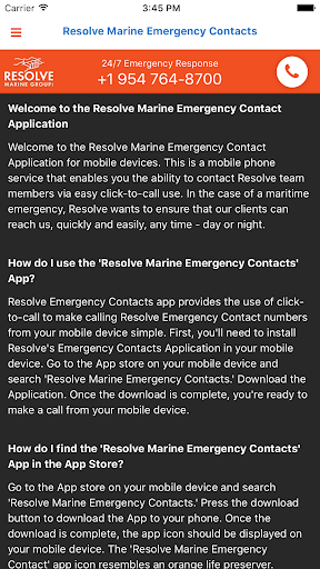 RMG Emergency Contacts Screenshot 3 - AppWisp.com