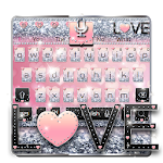 Cover Image of Download Love Diamond Glitter Keyboard 10001003 APK