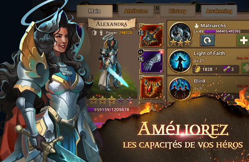Télécharger Chaos Lord Stronghold Kingdom Guerre RPG médiévale APK MOD (Astuce) screenshots 2