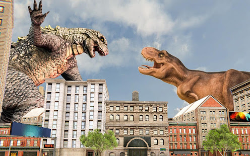 Monster Dinosaur Rampage : City Attack 1.8 Screenshots 1