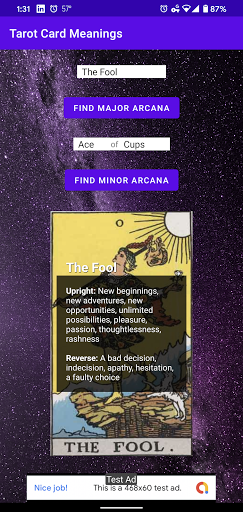 Tarot Card Meanings