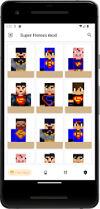 Superheroes Mod Skins