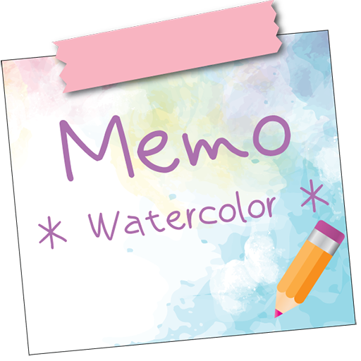 Sticky Memo *Watercolor* 3.0.1 Icon