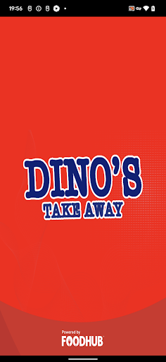 Android application Dinos Takeaway screenshort