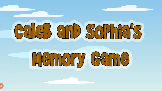 Caleb and Sophias Memory Game Unknown