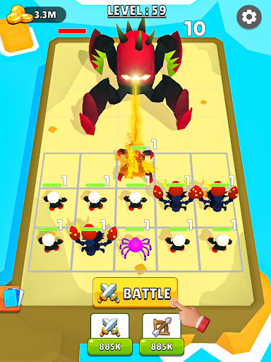 Merge Monster Battle Arena