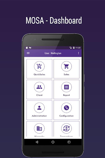 Android application MOSA PRO - MObile Sales App screenshort