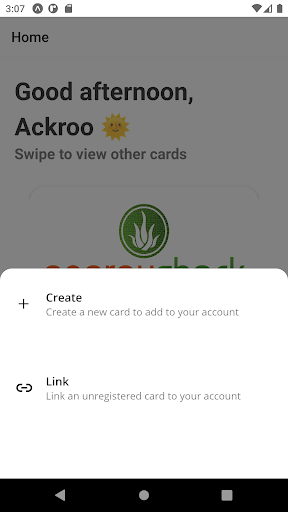 Energy Shack Juice Bar Rewards Screen 3