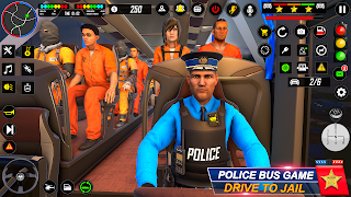 Police Bus Simulator: Bus Game - Screenshot 1