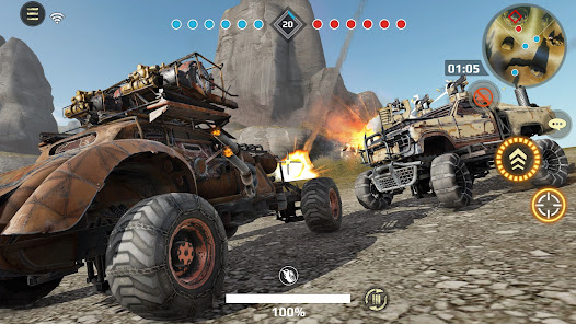 Crossout Mobile  MOD APK (Speed Map) Gallery 7