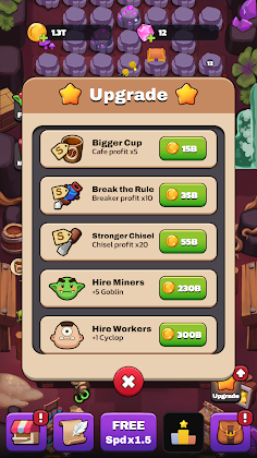Idle Mine: Cyclops & Goblins - Screenshot 3